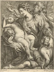 聖ヨハネと天使を伴う聖母子